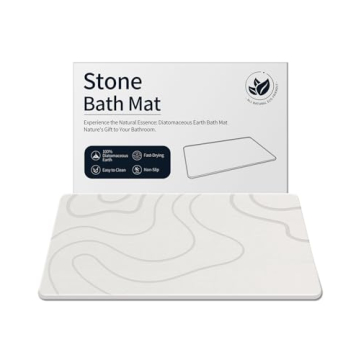 ZIKIBL Quick-Drying Eco-Friendly Bath Mat for Your Home