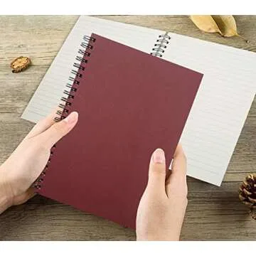 Yansanido Spiral Notebook 3-Pack - Perfect for Sketching