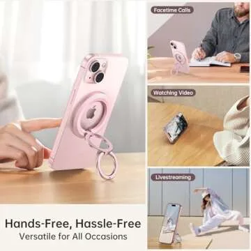 SYNCWIRE for MagSafe - Magnetic Phone Ring Holder with 360° Grip