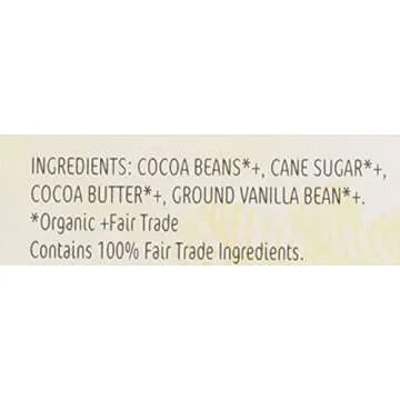 Theo Pure Organic Dark Chocolate Bar, 85% Cacao, 1 Bar | Vegan, Fair Trade