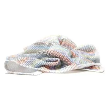 Full Circle Tidy 100% Organic Cotton Dish Cloths, Set of 3, Multicolored