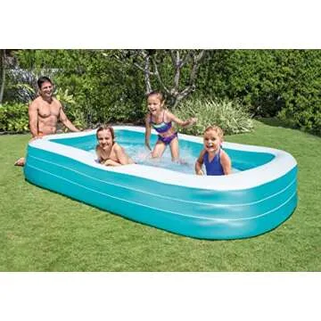 INTEX 58484EP Inflatable Family Pool - 277 Gallon Capacity