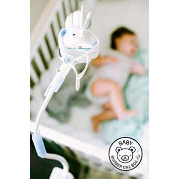FlexxiCam Baby Monitor Holder | Flexible & Portable Monitor Shelf