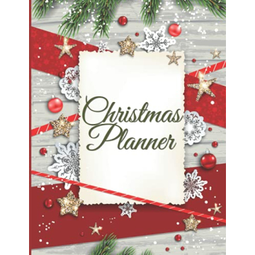 Christmas Planner: The Ultimate Christmas Planner with Shopping Lists, Menu Planner, Greeting Card T...