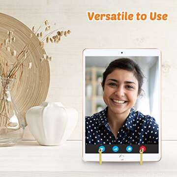 Mocoosy 2 Pack 6 Inch Gold Plate Stands for Display, Metal Square Wire Easel Stand, Plate Holder Display Stands, Picture Frame Stands for Display Photos, Decorative Platter, Plaques and Table Arts