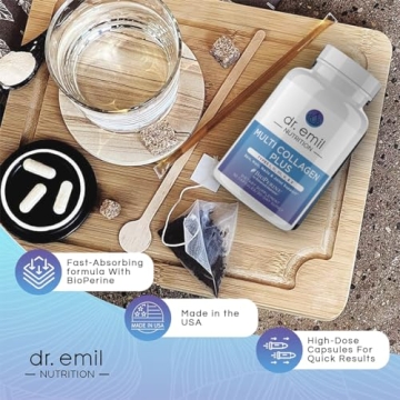 Dr. Emil Nutrition Multi Collagen Pills for Hair & Skin