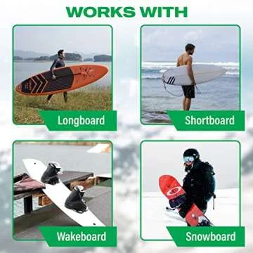 COR Surf Surfboard Wood Rack for Long Boards and Short Boards Works Indoor and Outdoor
