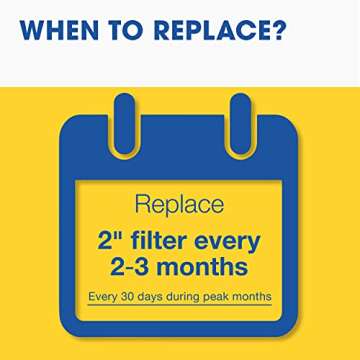 Aerostar MERV 13 Pleated Air Filter 6-Pack for Healthy Air