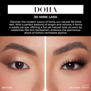 Lilly Lashes Doha 3D Mink Lashes | Iconic & Glamorous