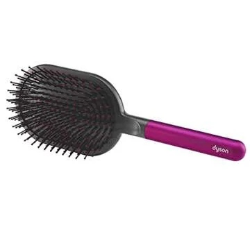 Dyson Paddle Brush (Iron/Fuchsia)