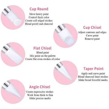 21 Pcs Nail Art Brushes Set for Creative Designs