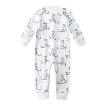 Owlivia Baby Organic Cotton Zip Up Romper - 18-24m