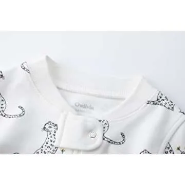 Owlivia Baby Organic Cotton Zip Up Romper - 18-24m