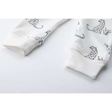 Owlivia Baby Organic Cotton Zip Up Romper - 18-24m