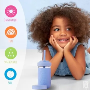 Elk & Friends Kids Mason Jar Cups - Safe & Fun for Toddlers