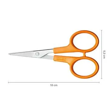 Fiskars 10 cm Embroidery Scissors for Seamless Crafting