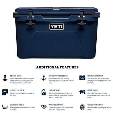 YETI Tundra 45 Cooler, Navy