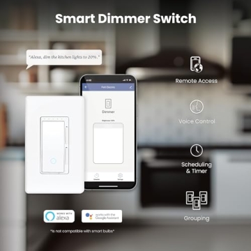 Feit Electric Smart Dimmer Switch for Easy Home Lighting Control