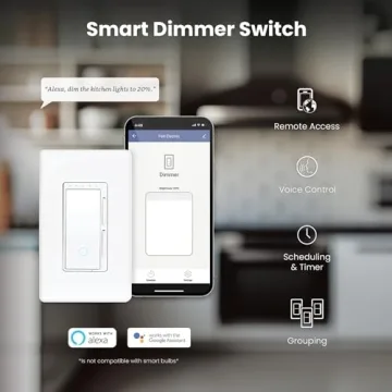 Feit Electric Smart Dimmer Switch for Easy Home Lighting Control
