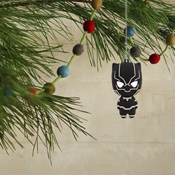 Hallmark Marvel Super Heroes Series Mystery Christmas Ornaments,Plastic, Set of 2 (0003HCM1161)