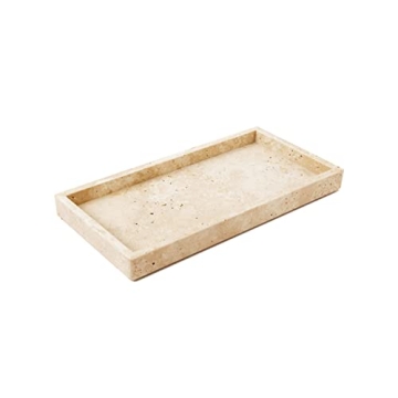 Elegant PHINILUX Marble Vanity Tray for Home Organization