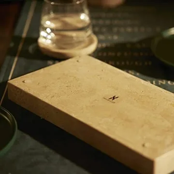 Elegant PHINILUX Marble Vanity Tray for Home Organization