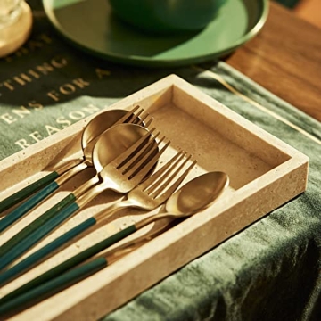 Elegant PHINILUX Marble Vanity Tray for Home Organization