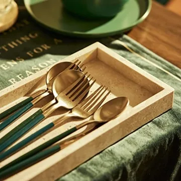 Elegant PHINILUX Marble Vanity Tray for Home Organization