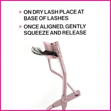 wet n wild Pinch-Free Eyelash Curler Comfort Grip Design