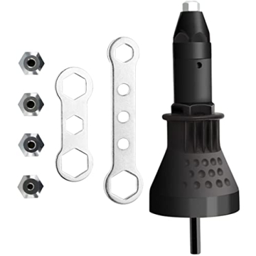 DEKOPRO Electric Riveter Tool for Drills Ideal for DIY