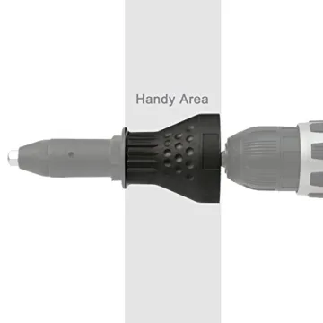 DEKOPRO Electric Riveter Tool for Drills Ideal for DIY