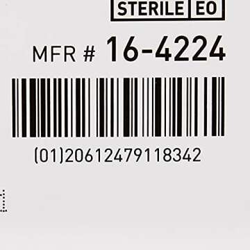 McKesson Non-Woven Sponges, Sterile, 4-Ply, Polyester/Rayon, 2 in x 2 in, 2 per Pack, 50 Packs, 100 Total