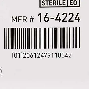 McKesson Non-Woven Sponges, Sterile, 4-Ply, Polyester/Rayon, 2 in x 2 in, 2 per Pack, 50 Packs, 100 Total
