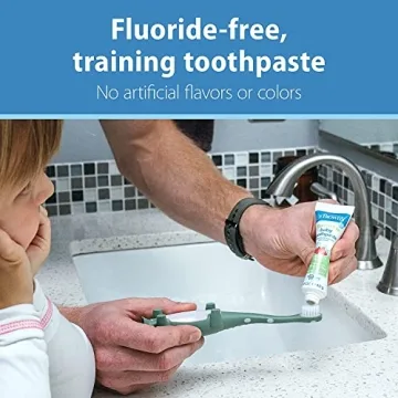 Dr. Brown's Infant-to-Toddler Training Toothbrush Set - Giraffe Design