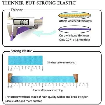 4 Pack Airtag Bracelet for Kids, AirTag Holder with Adjustable Stretchy Nylon Watch Band, Anti-Lost Apple Air Tag Case Loop for Child, Toddler, Wallet, AirTag Wristband Kids (Colorful)