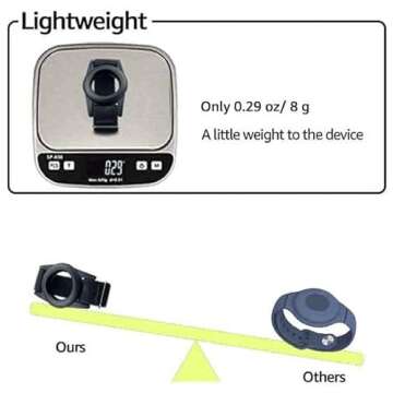 4 Pack Airtag Bracelet for Kids, AirTag Holder with Adjustable Stretchy Nylon Watch Band, Anti-Lost Apple Air Tag Case Loop for Child, Toddler, Wallet, AirTag Wristband Kids (Colorful)