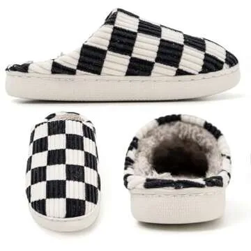 Stylish Yueerlu House Slippers for All Ages - Warm Comfort