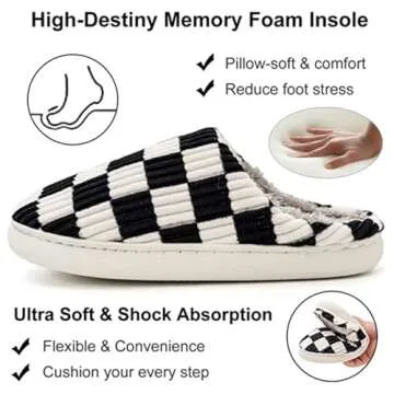 Stylish Yueerlu House Slippers for All Ages - Warm Comfort