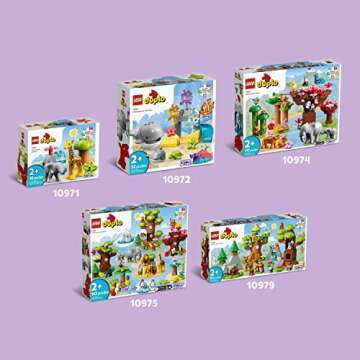LEGO DUPLO Wild Animals Set for Toddlers - 10973