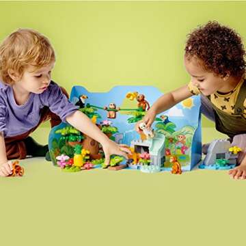 LEGO DUPLO Wild Animals Set for Toddlers - 10973