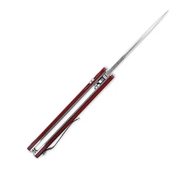 Kizer Cutlery KIV3566N4 Sway Back Knife in Red