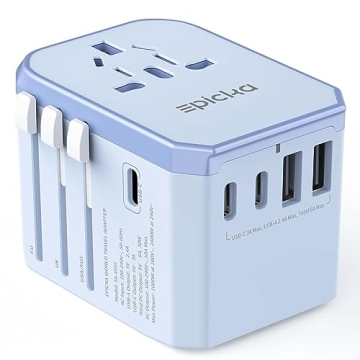 EPICKA Universal Travel Adapter with USB Charging - Global Compatibility