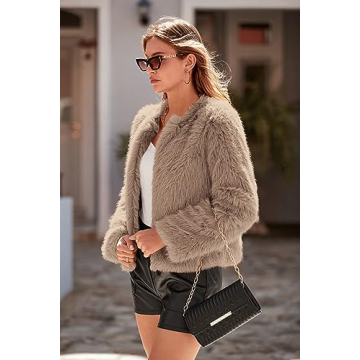 Stylish PRETTYGARDEN Women's Faux Fur Winter Coat