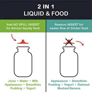 Pink 6 oz Squeasy Snacker Spill Proof Silicone Pouch