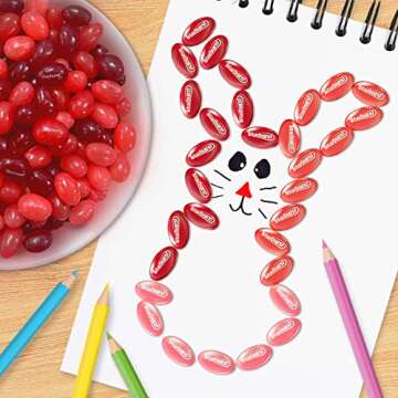 STARBURST FaveREDs Jelly Beans Easter Candy Gifts, 14 oz