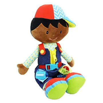 June Garden Dressy Friends Isaiah Educational Plush Doll