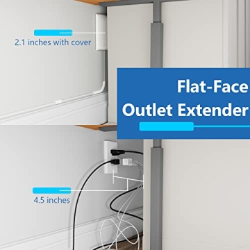 LIDER Outlet Extender with 3 Receptacles and Cord
