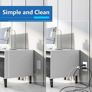 LIDER Outlet Extender with 3 Receptacles and Cord