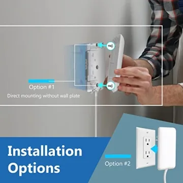LIDER Outlet Extender with 3 Receptacles and Cord
