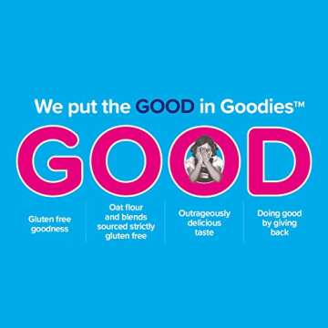 Goodie Girl, Magical Gluten Free Animal Crackers Snack Packs | Gluten Free, Peanut Free, Dairy Free, Egg Free (24 Individual Packs)